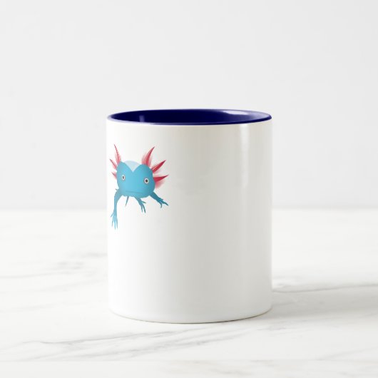 Something in my drink tweekleurige koffiemok (Center)