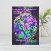 Something Incredible to Be Known Feestdagenkaart (Staand voorkant)