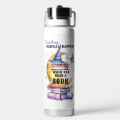 Something Magical Happens When You Read A Book  Waterfles (Achterkant)