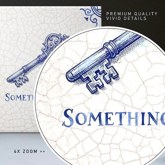 Something Old | Delft Blue Dutch Style Tegeltje