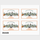 Something Wicked This Way Comes Funky Botanicals  Rechthoekige Sticker (Vel)