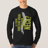 Something With Your Neck Cool Chiropractic  Chiro  T-shirt (Voorkant)