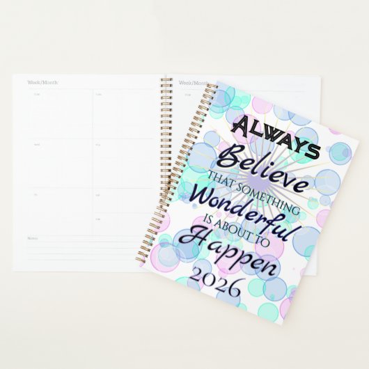 Something Wonderful 2026 Planner (Display)