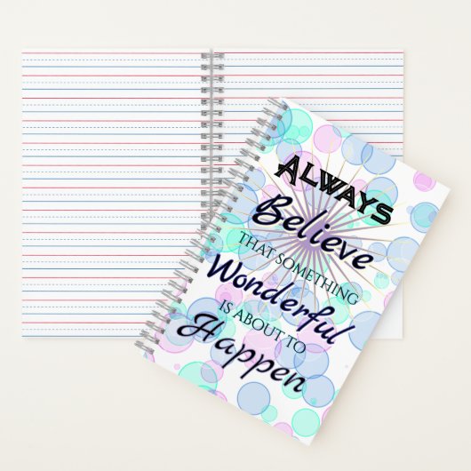 Something Wonderful Spiral Notebook Journal  Notitieboek (Binnen)