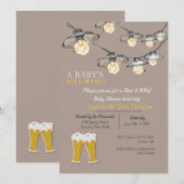 Something's Brewing Baby shower 2 Kaart (Voorkant / Achterkant)