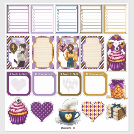 Something's Brewing Planner Sticker (Vel)