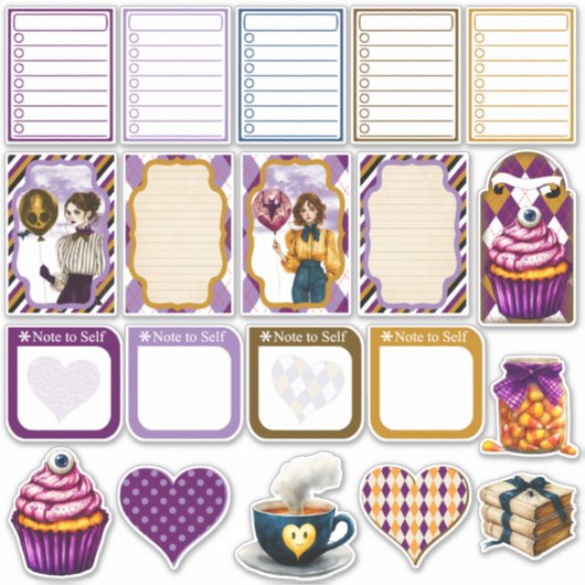 Something's Brewing Planner Sticker (Voorkant)