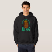 Sometimes A King Has To Remind Fools Why He Is A K Hoodie (Voorkant volledig)