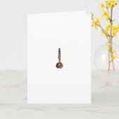 Sometimes a Sitar Kaart (Gele Bloem)