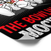 Sometimes I Can Almost Hear Bowling Pins Mocking M Poster (Hoek)