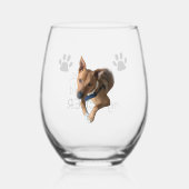 Sometimes I can't hold my Licker- Customizable Wijnglas Zonder Voet (Achterkant)