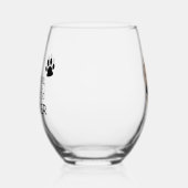 Sometimes I can't hold my Licker- Customizable Wijnglas Zonder Voet (Links)