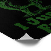 Sometimes I Just Be Fartin' Frog Funny Happy New Y Poster (Hoek)