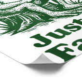 Sometimes I Just Be Fartin' Frog  Poster (Hoek)