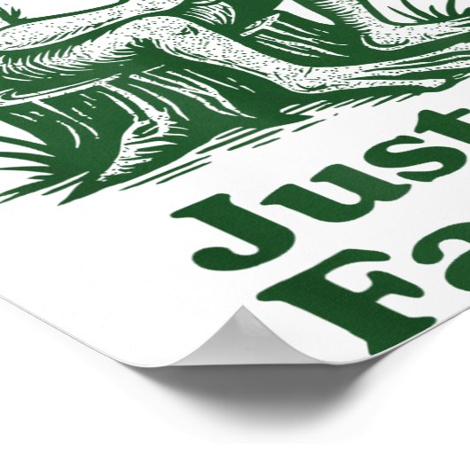 Sometimes I Just Be Fartin' Frog  Poster (Hoek)