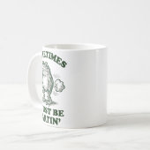 Sometimes I Just Be Fartin' Funny Frog  Koffiemok (Voorkant links)