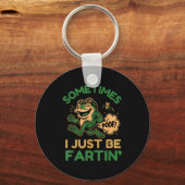 Sometimes I Just Be Fartin, Funny Frog Sleutelhanger (Voorkant)