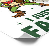 Sometimes I Just Be Fartin Funny Western Cowboy Fr Poster (Hoek)