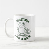 Sometimes I Just Be Farting Frog Humor Funny Fart  Koffiemok (Links)