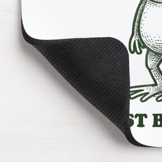 Sometimes I Just Be Farting Funny Frog Muismat (Hoek)