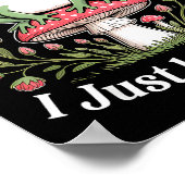 Sometimes I Just Be Farting Funny Frog  Poster (Hoek)