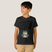 Sometimes I Just Be Farting Funny Meme Silly Frog  T-shirt (Voorkant volledig)