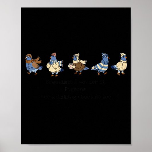 Sometimes I Wonder If Geons Are Thinking About Me  Poster (Voorkant)