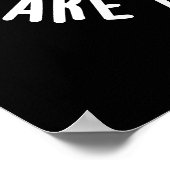 Sometimes My Puns Are Berry Cheesy Dark BG Poster (Hoek)