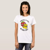 Sometimes My Puns Are Berry Cheesy Funny Food Pun  T-shirt (Voorkant volledig)