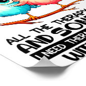 Sometimes Talking To Your Sister Is All The Therap Poster (Hoek)