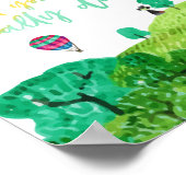 Somewhere Over The Rainbow Muur Kunst Poster (Hoek)