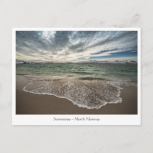 Sommaroy Beach Noorwegen Briefkaart