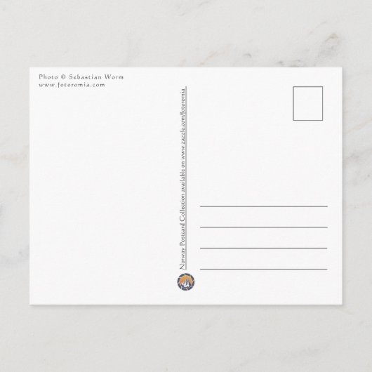 Sommaroy Beach Noorwegen Briefkaart (Achterkant)