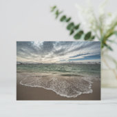 Sommaroy Beach Norway Kaart (Staand voorkant)