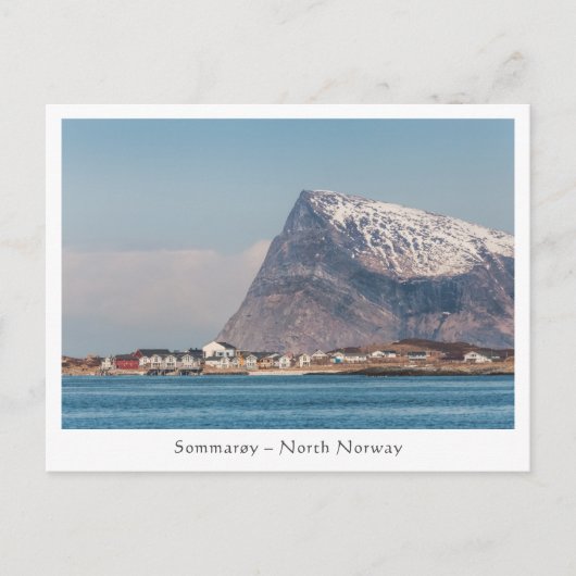 Sommaroy Norway Briefkaart (Voorkant)