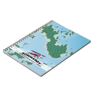 Sommarøy Norway reisposter kaart Notitieboek