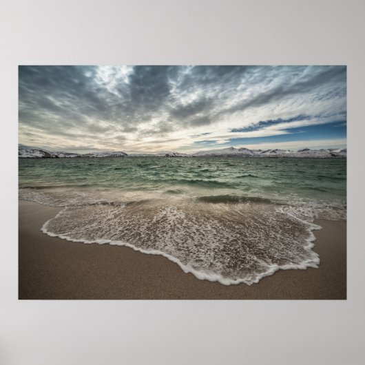 Sommaroy Seascape Foto Poster (Voorkant)