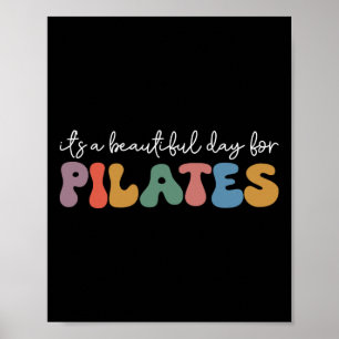 Sommas Yoga Retro Pilates Liefhebber Instructor Tr Poster