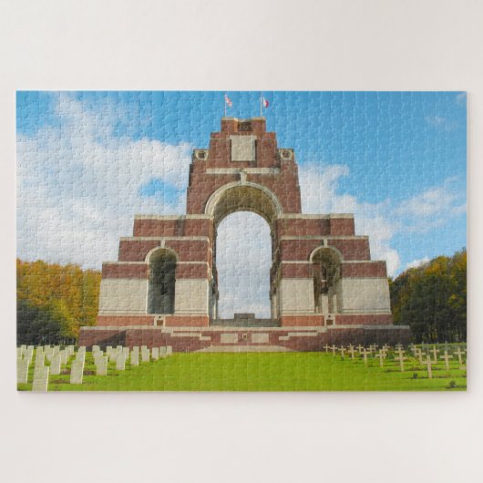 Somme Thiepval Memorial Frankrijk Legpuzzel (Horizontaal)