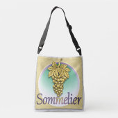 Sommelier Symbol Crossbody Tas (Achterkant)