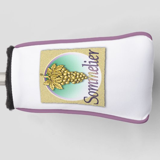 Sommelier Symbol Golfheadcover (Voorkant)