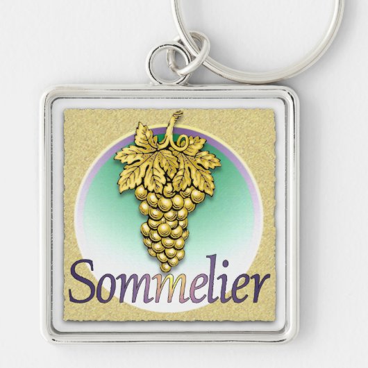 Sommelier Symbol Sleutelhanger (Voorkant)