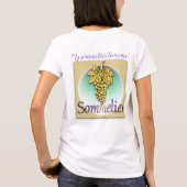 Sommelier Symbol W T-Shirt (Achterkant)