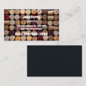 Sommelier Visitekaartje (Voorkant / Achterkant)