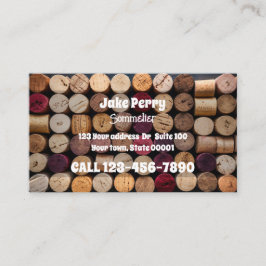 Sommelier Visitekaartje