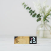 SOMMELIER WIJNBELASTINGPARTIJ, RODE WAXSEAL MINI VISITEKAARTJE (Staand voorkant)