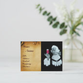 SOMMELIER WIJNBELASTINGPARTIJ, RODE WAXSEAL,Pearl Visitekaartje (Staand voorkant)