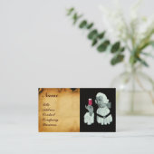 SOMMELIER WIJNBELASTINGPARTIJ, RODE WAXSEAL VISITEKAARTJE (Staand voorkant)