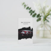 Sommelier wijnmakerij alcohol visitekaartje (Staand voorkant)