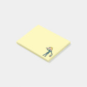 Sommelier wijnproeverij post-it® notes (Schuin)